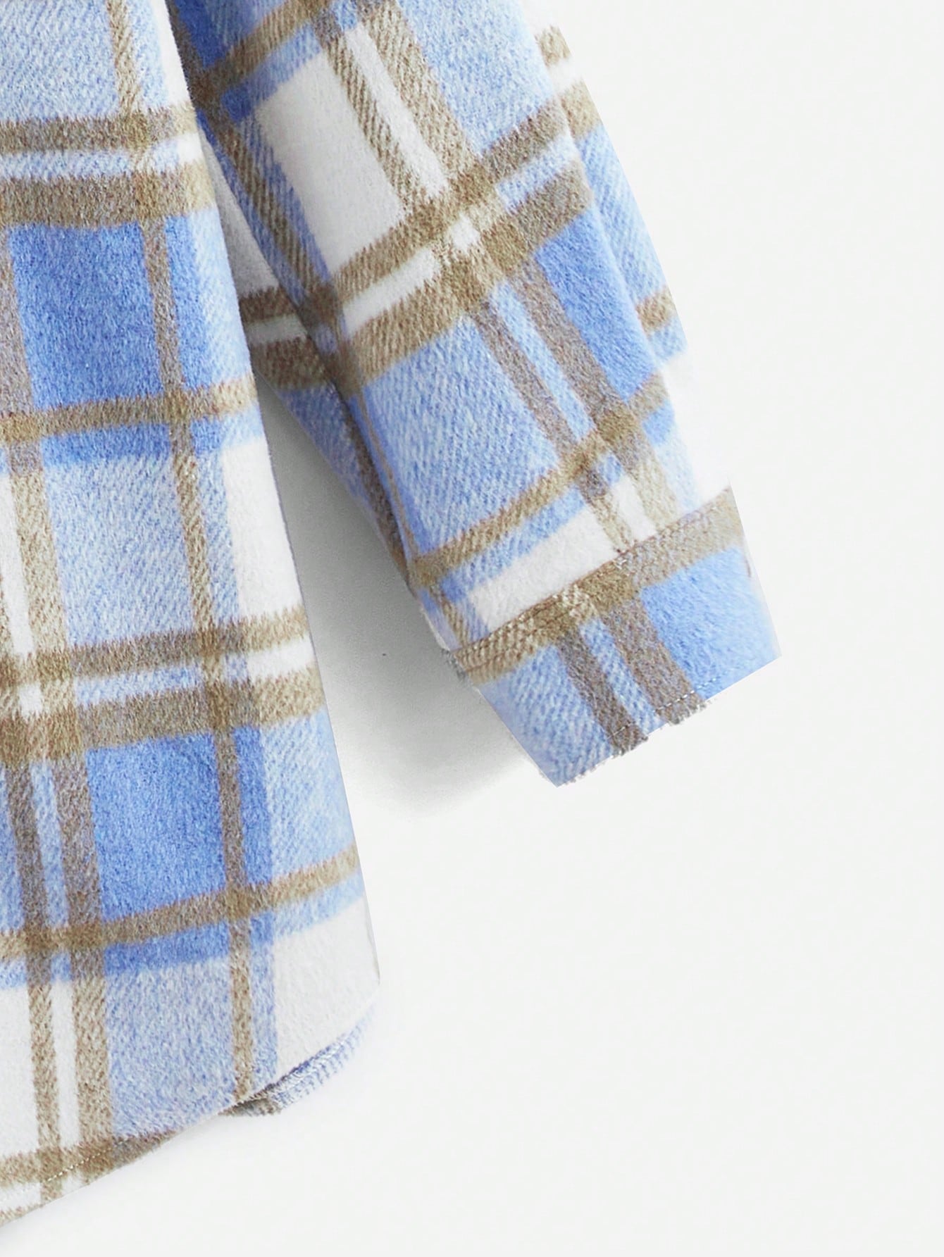 Casaco Xadrez Ice Blue