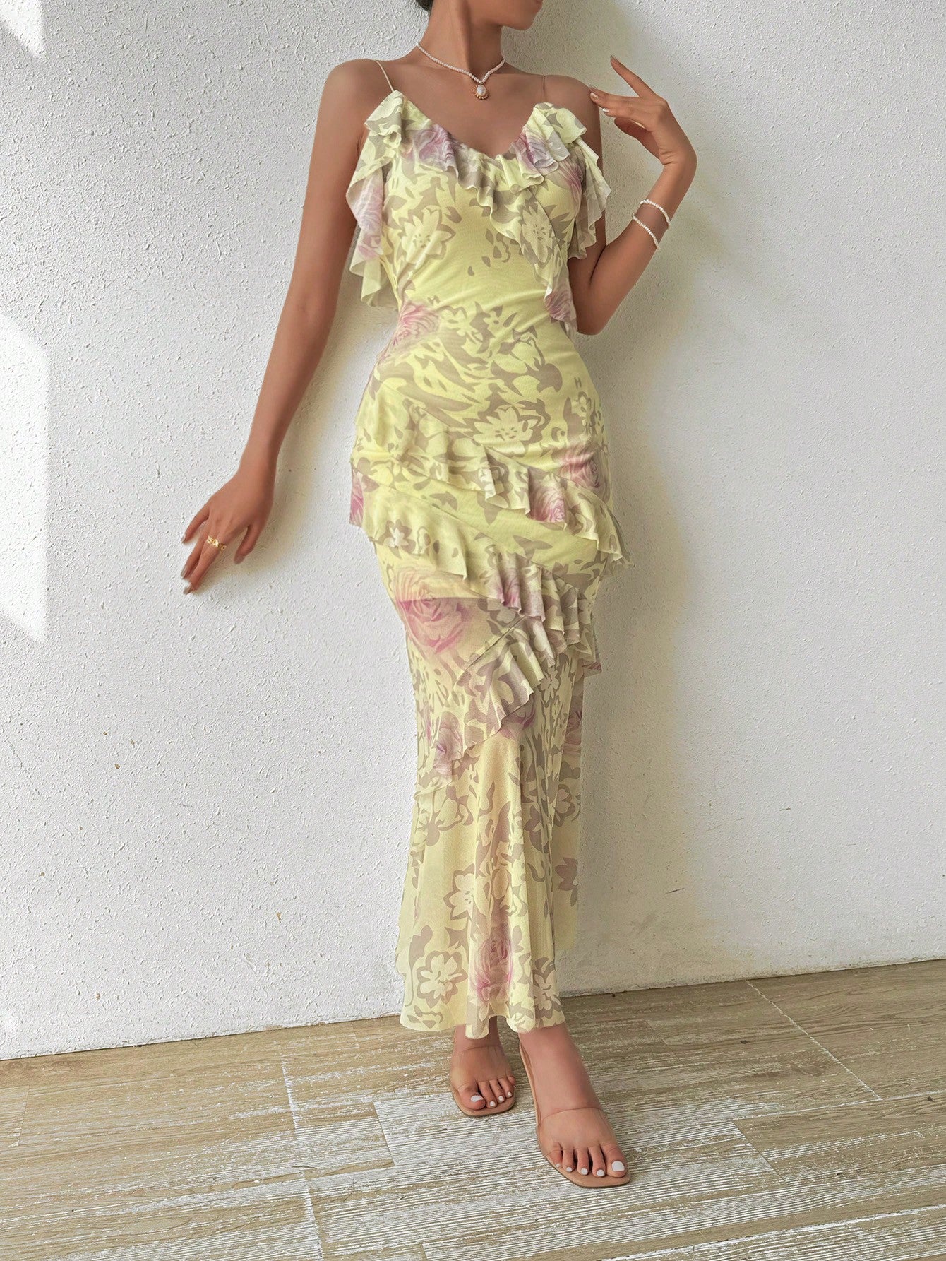Vestido Longo Floral
