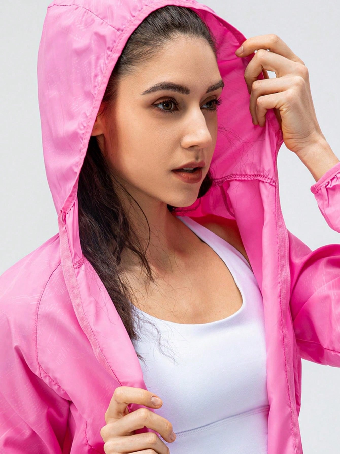 Corta Vento Baby Pink