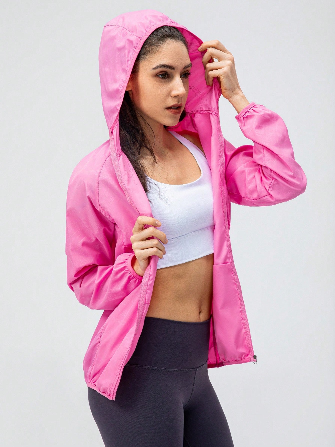 Corta Vento Baby Pink