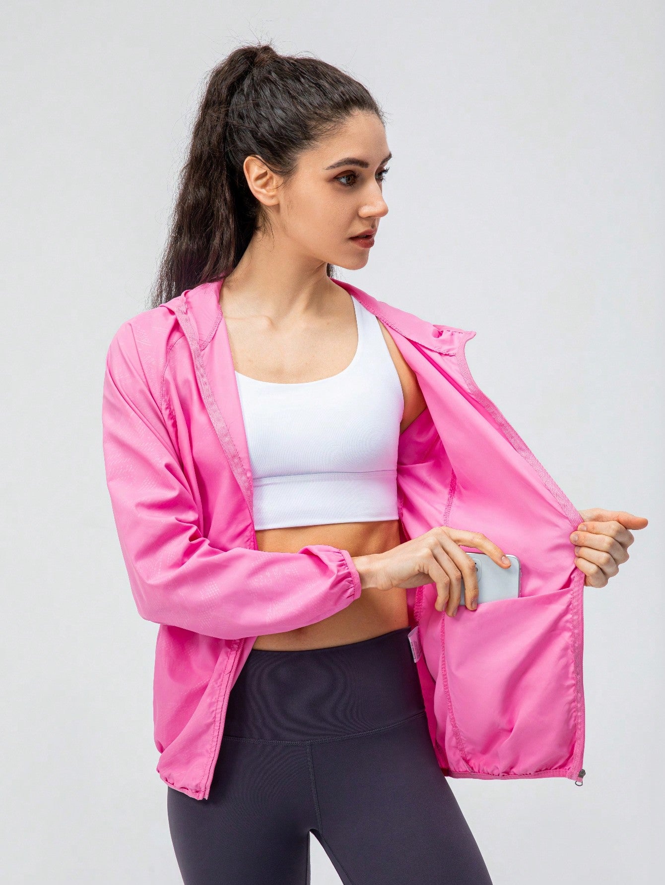 Corta Vento Baby Pink