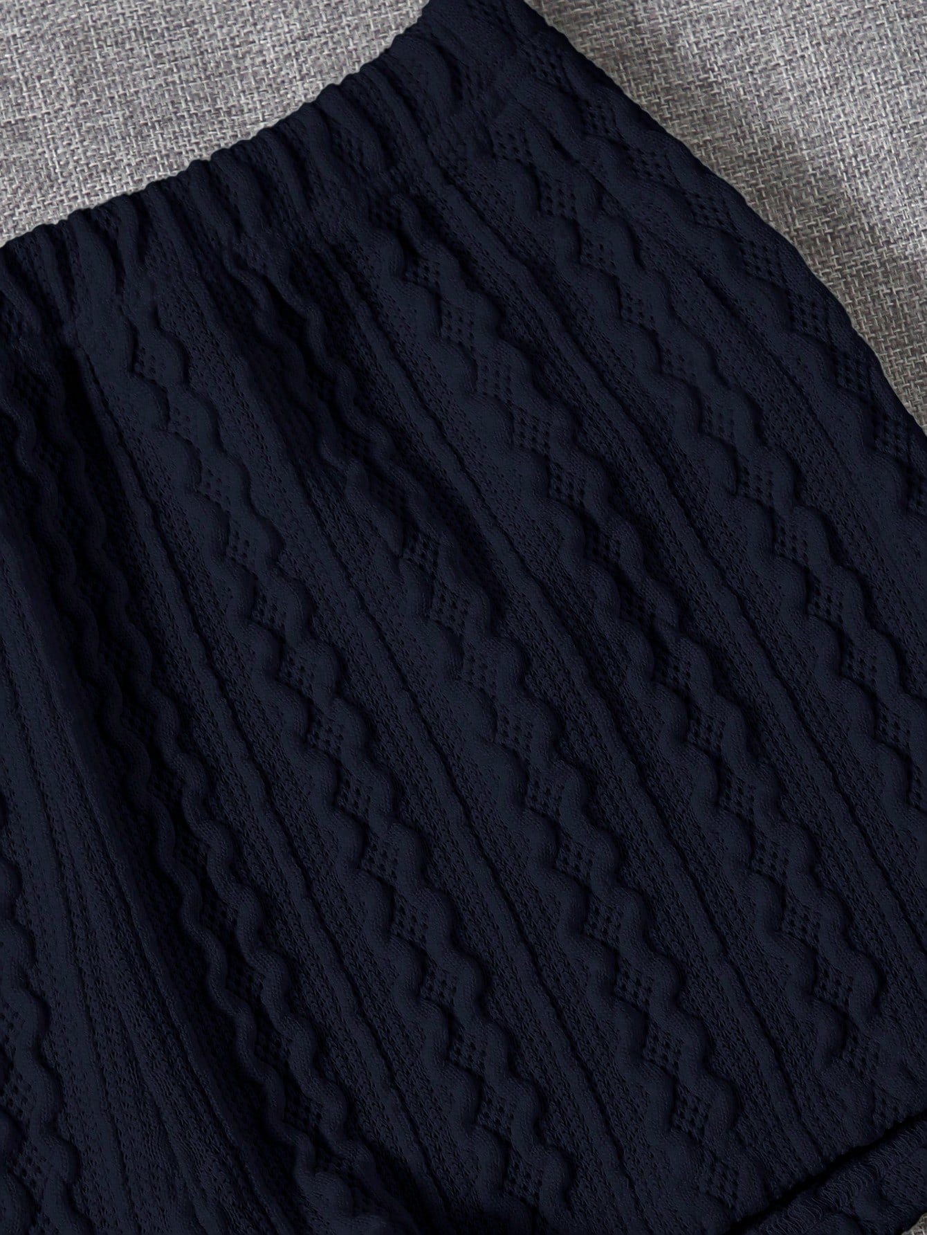 Shorts Linho Marine Blue