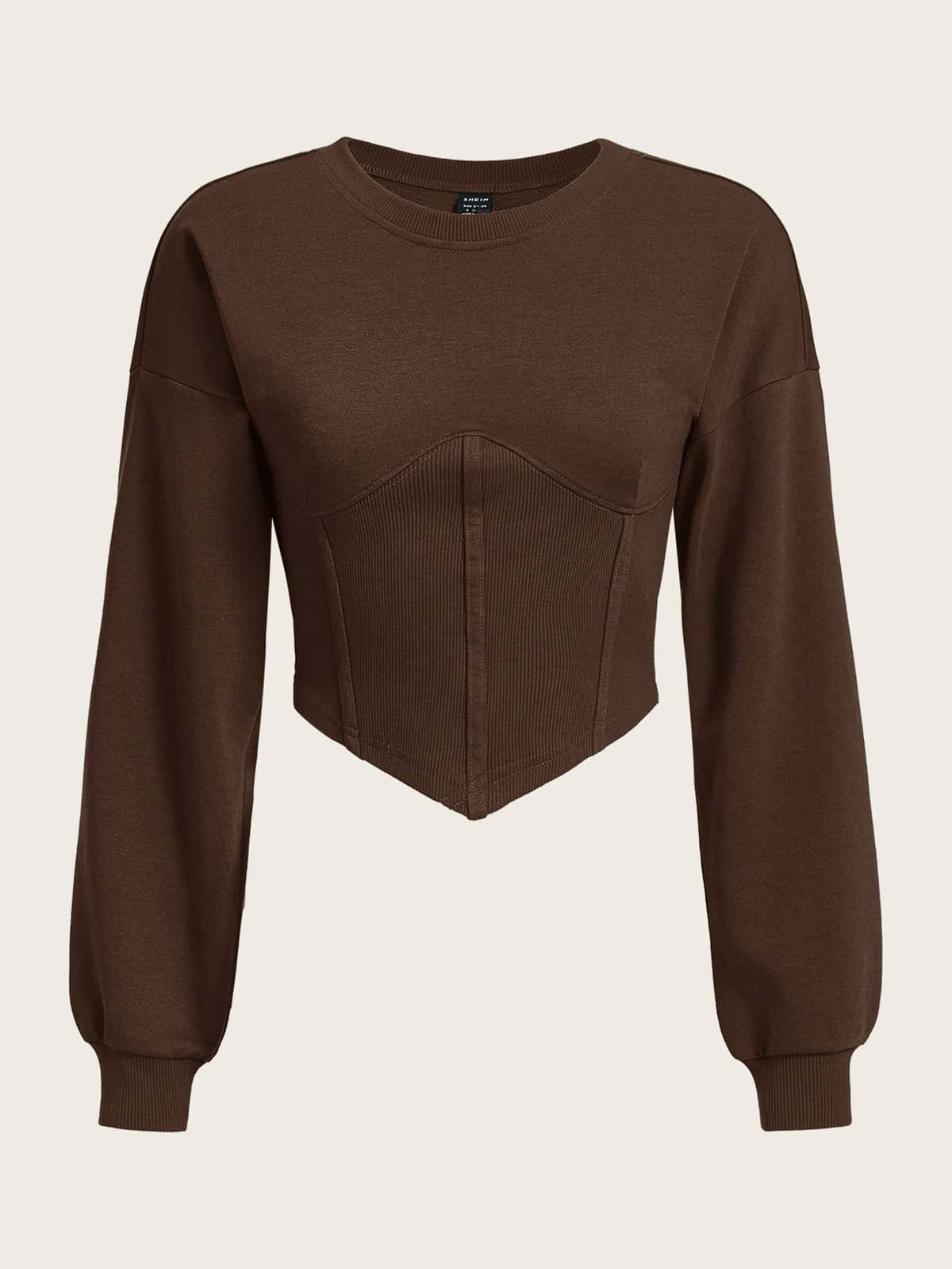 Moletom Cropped Coffee