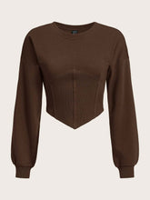 Moletom Cropped Coffee