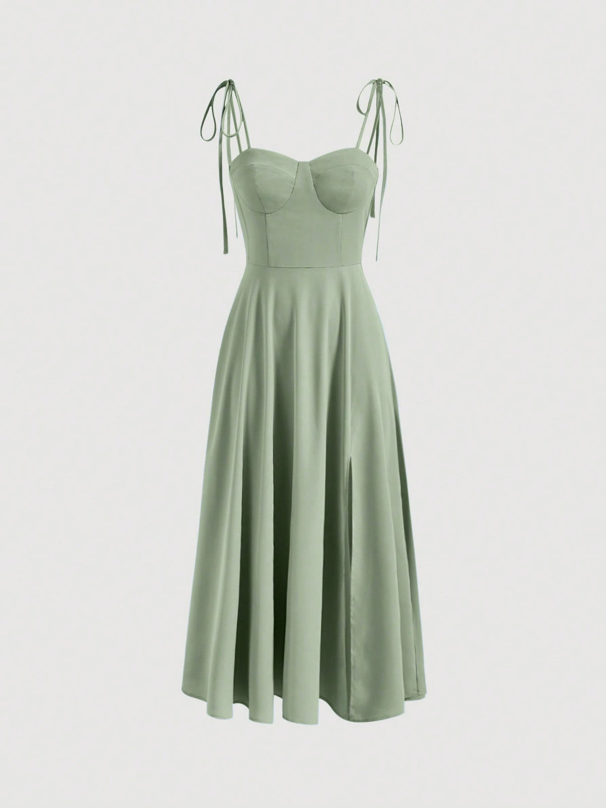 Vestido Longo Olive Green