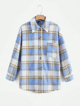 Casaco Xadrez Ice Blue