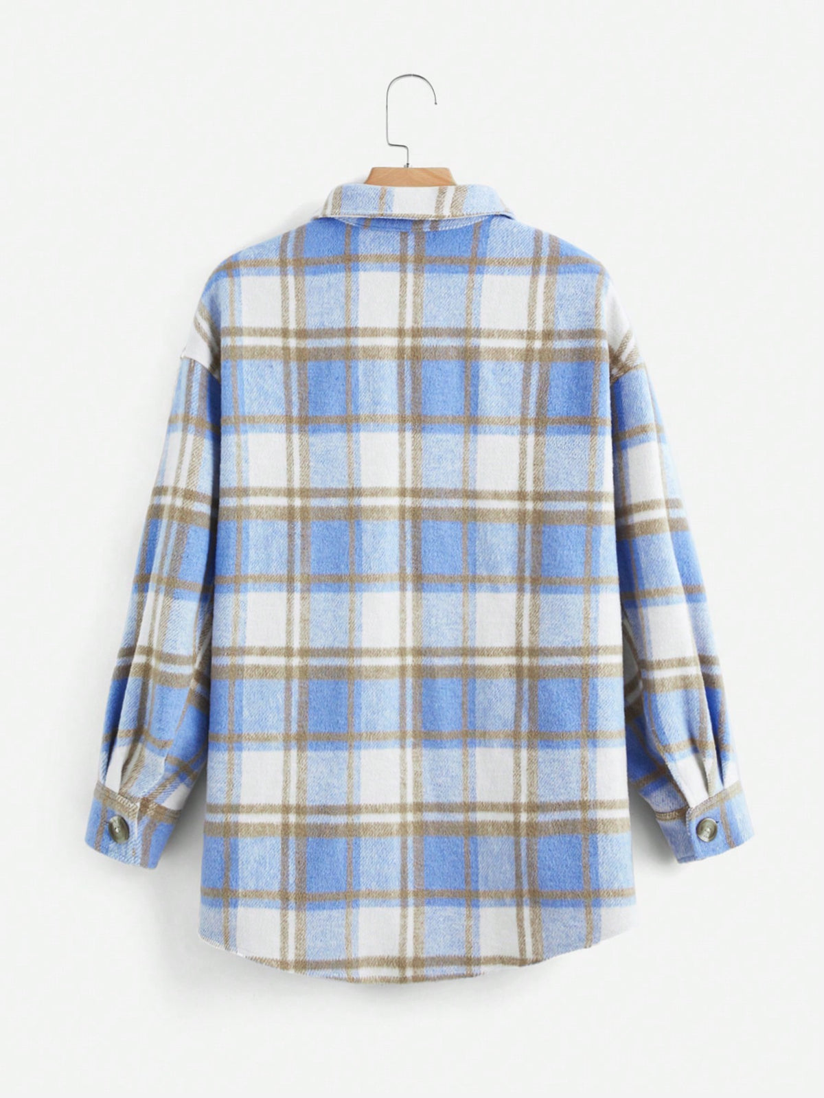 Casaco Xadrez Ice Blue