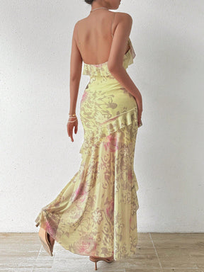 Vestido Longo Floral