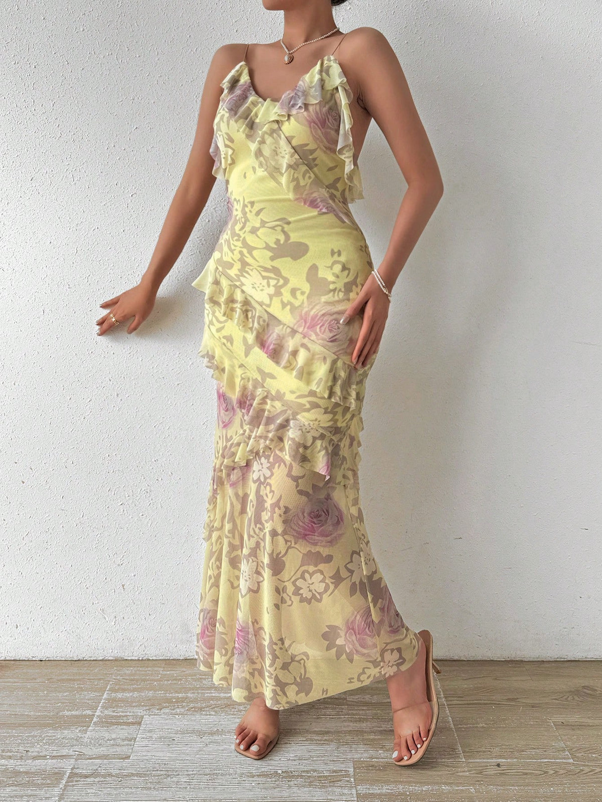 Vestido Longo Floral