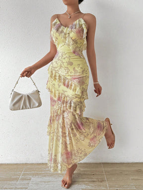 Vestido Longo Floral