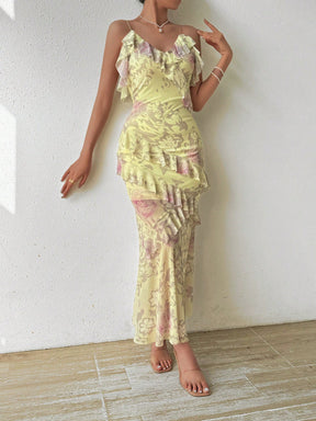 Vestido Longo Floral