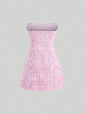 Vestido Curto Ruban Rose