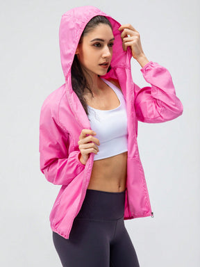 Corta Vento Baby Pink
