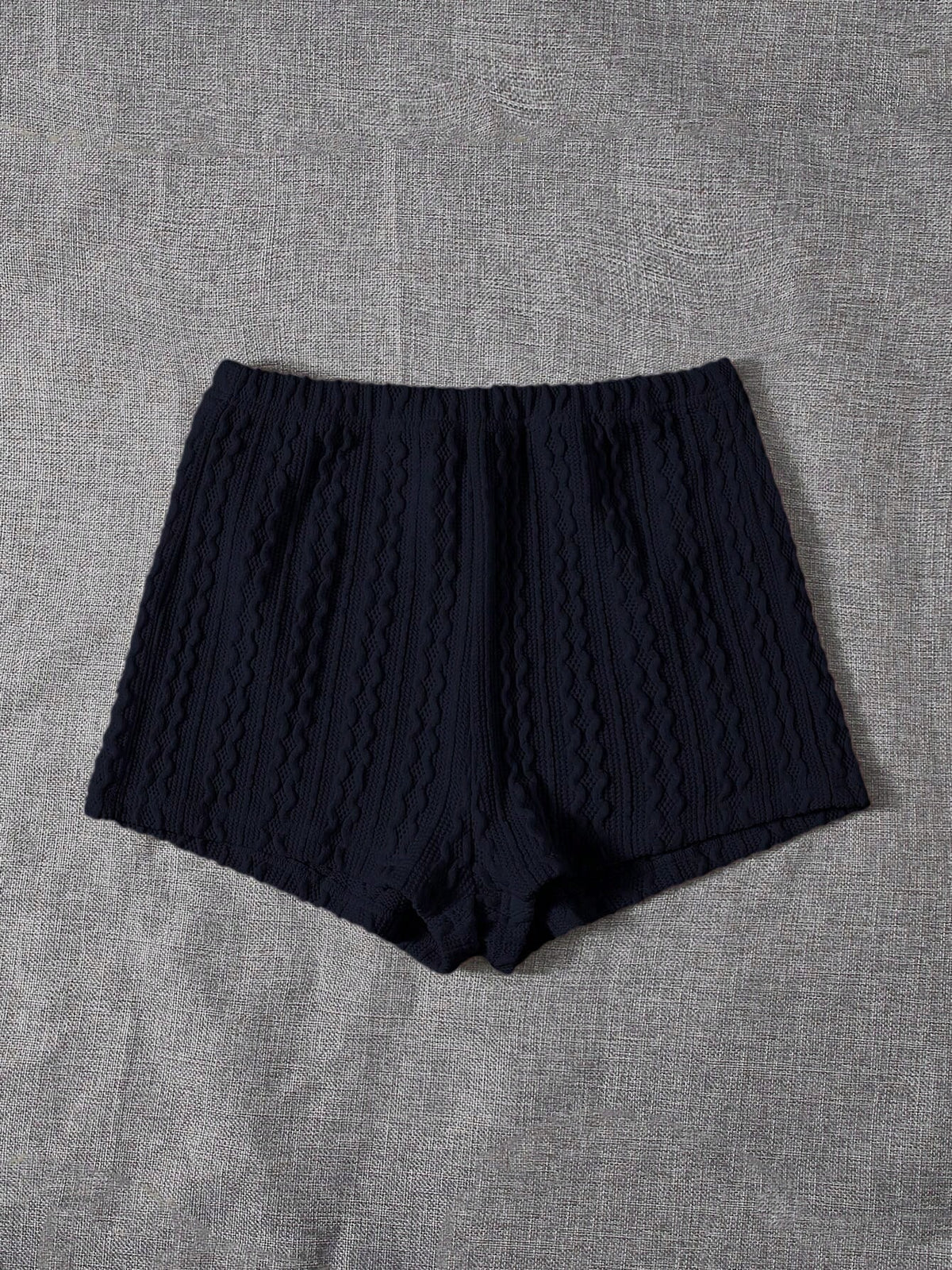 Shorts Linho Marine Blue