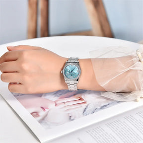Relógio Feminino Maneski Bleu